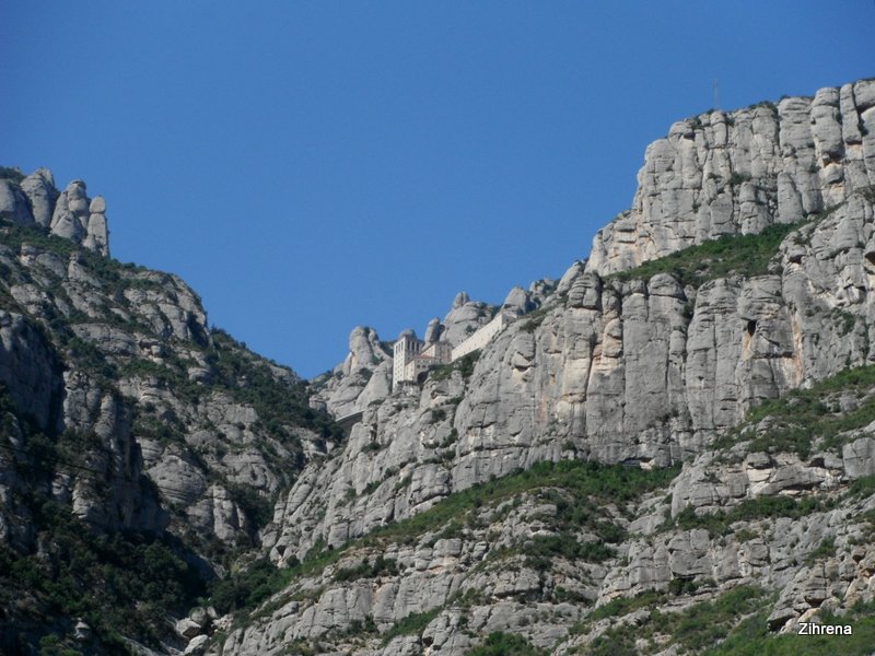 Montserrat from below