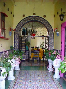 Restaurant Atzimba Entrance, Quiroga