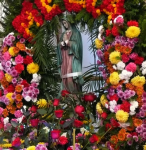 Guadalupe altar