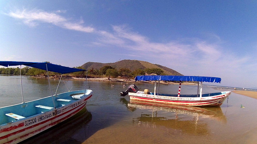 Barra de Potosi boats for birdwatching day trips